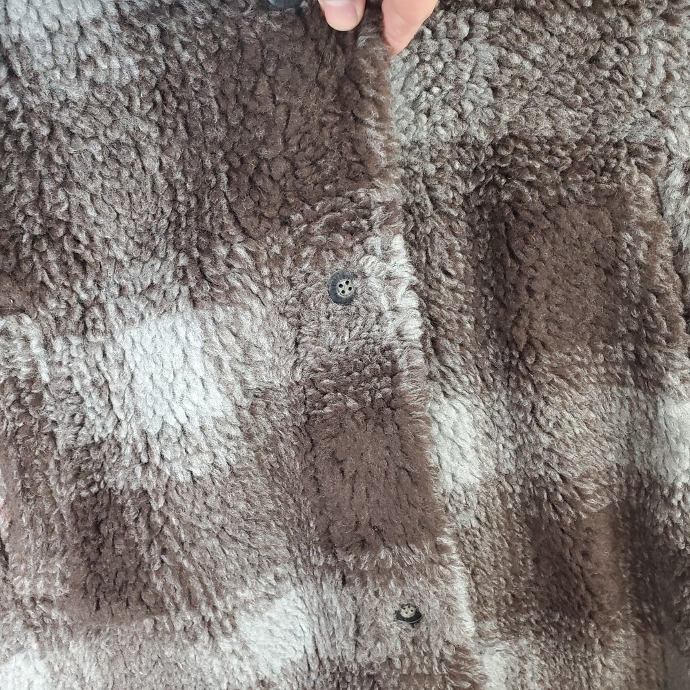 Toad & Co Sespe Crombie Jacket Sz Medium Sherpa Pile Coat NEW NWT - Picture 4 of 14